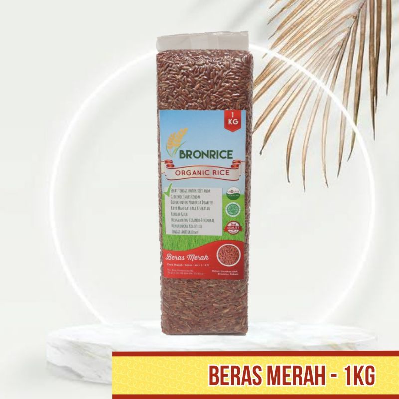 

BERAS MERAH ORGANIK PULEN 1KG