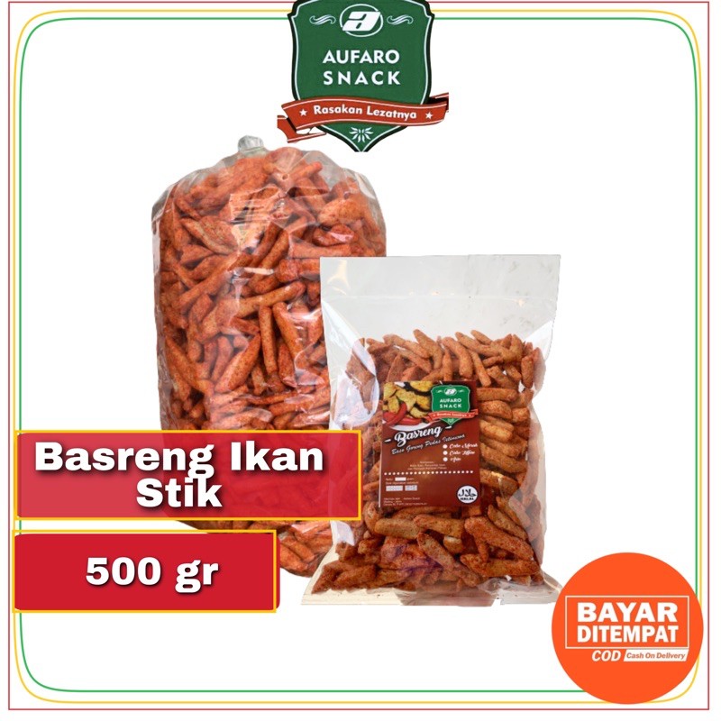 BASRENG PEDAS KILOAN MURAH AUFARO SNACK 500 GRAM