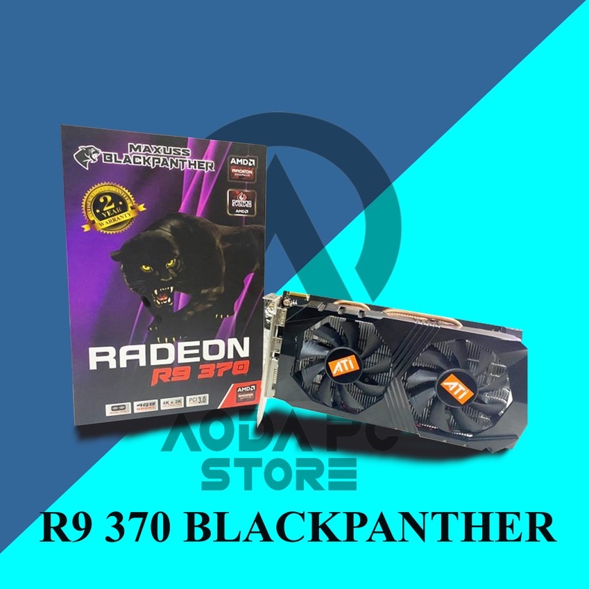VGA R9 370 DDR5 4GB BLACKPANTHER RADEON