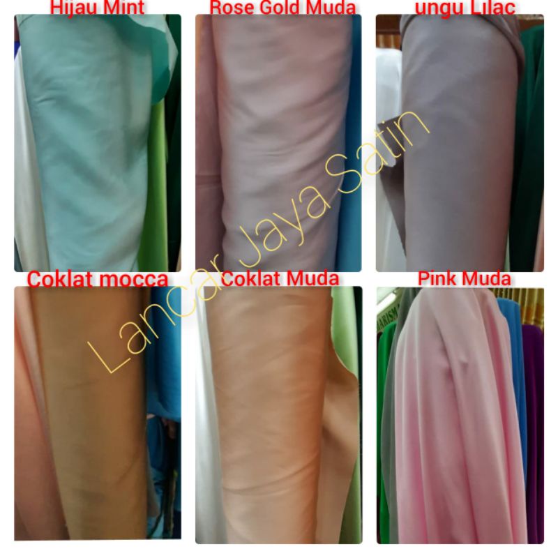 Bahan Maxmara / Bahan Satin Maxmara / Bahan Maxmara Premium / Bahan Maxmara Polos / Bahan Silk Maxmara