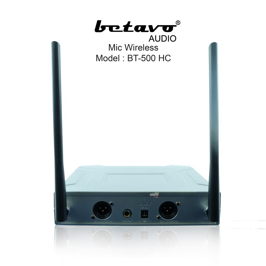 MIC WIRELESS BETAVO BT 500 HC PROFESSIONAL AUDIO OFFICIAL STORE