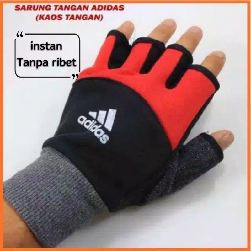 sarung tangan motor setengah jari