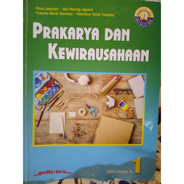 

PRAKARYA DAN KEWIRAUSAHAAN KELAS 10 YUDHISTIRA