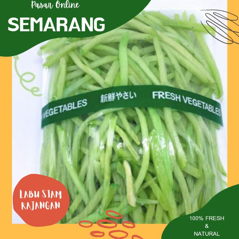 Jual Sayur Sayuran Segar Labu Siam Rajangan Tinggal Masak Belanja