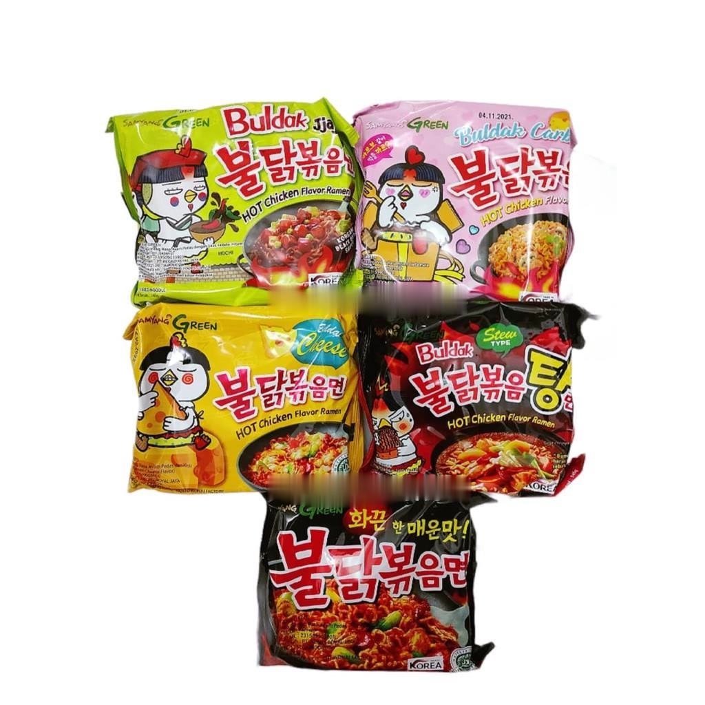 

SAMYANG Green 145gr-130gr Ramen - Makanan