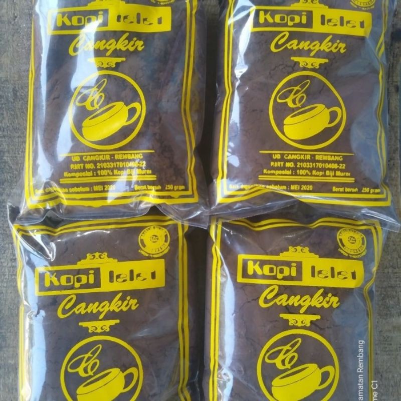 

kopi lelet cap cangkir khas rembang