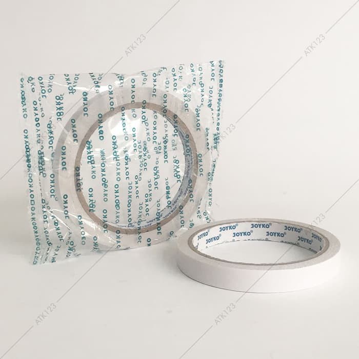 

Stok Ready Double Tape 12 mm 1 2 Blue Core Joyko Murah