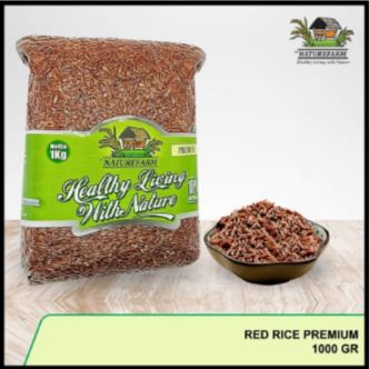 

Beras Merah - Red Rice (Premium) ORGANIK 1000 Gram