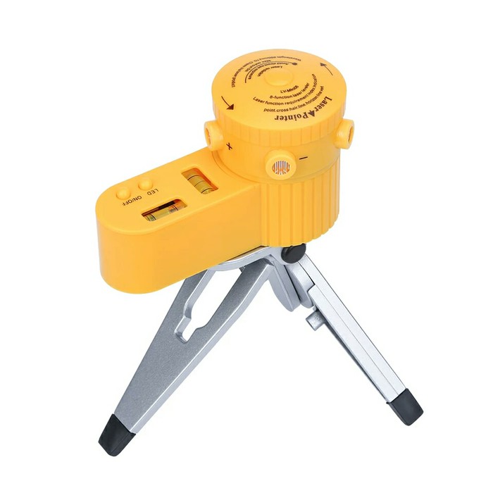 Laser Leveler Vertical Horizontal Cross Line Dot 8 function  with Stand