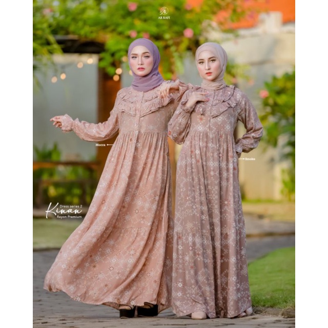 KINAN DRESS ARRAFI GAMIS TERBARU