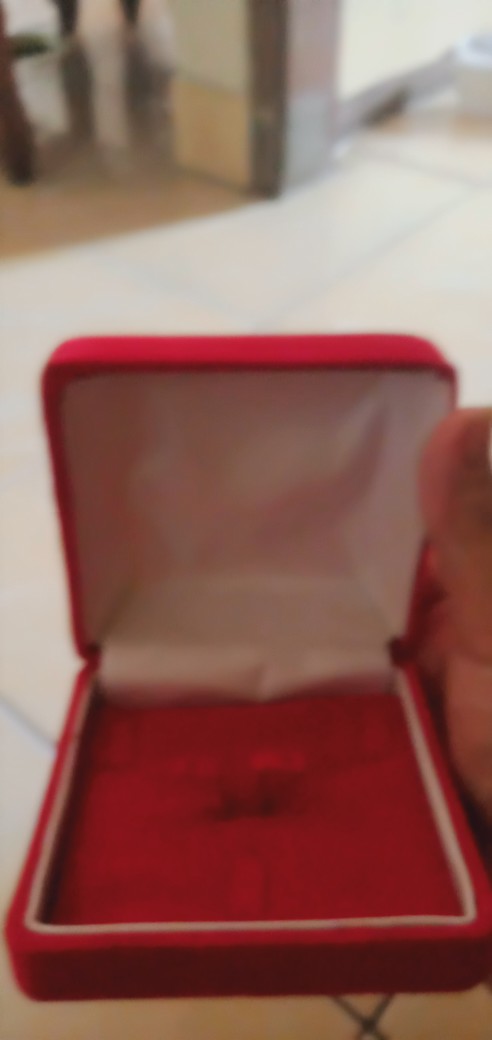 Kotak Tempat Set Perhiasan Bludru Cincin Kalung Anting Untuk Hantaran Tunangan Pernikahan Wedding