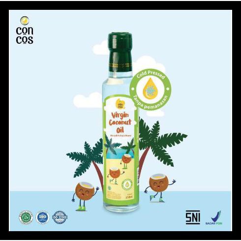 

PROMO Concos Virgin Coconut Oil Kids 250ml Minyak Kelapa Murni 250ml