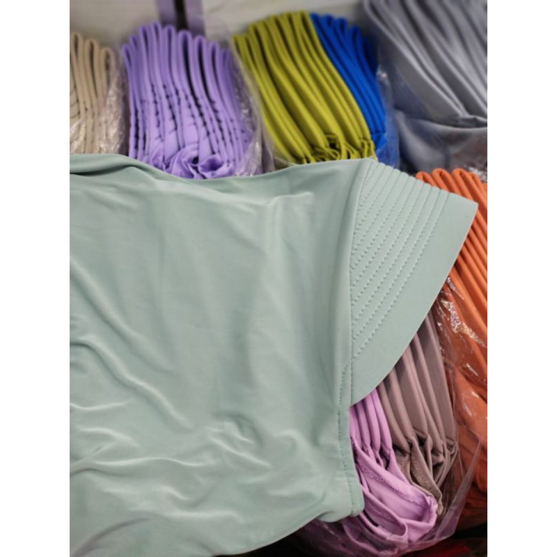 hijab sport/jilbabharian/jilbabinstan/bergo terbaru/hijab sport instan-Ijo mint