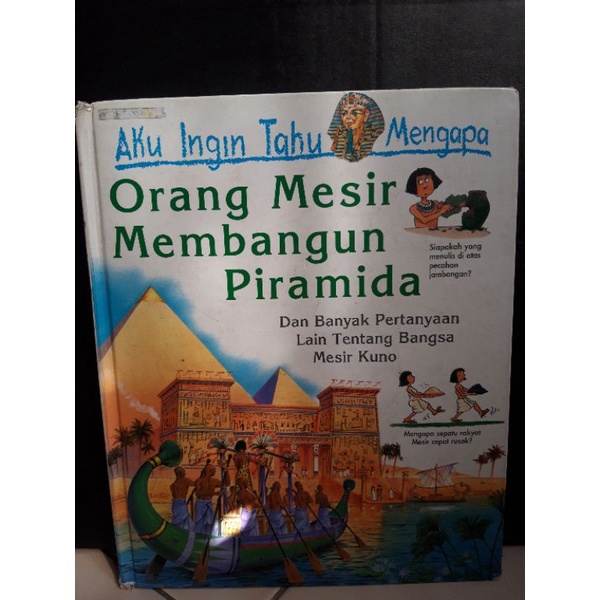 Buku anak anak, Aku ingin Tahu, Orang Mesir membangun Piramida
