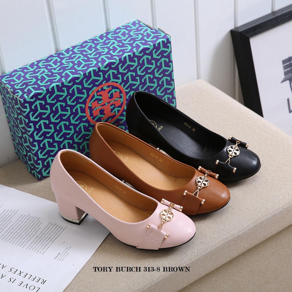 SEPATU KERJA WANITA HEELS PLATFORM SHOES 313-8