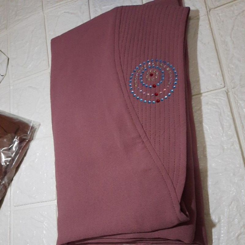 Thewa//Khimar Andara Standar Ori Thewa-Milo purple