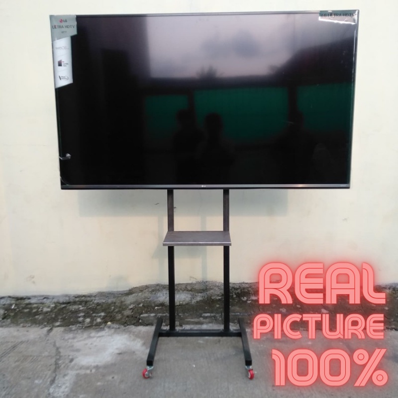 Bracket Braket Breket Standing TV 60 65 55 50 49 43 42 40 Inch Full Motions Universal LED LCD Plasma Garansi