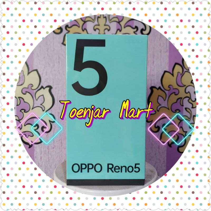 OPPO RENO 5 RAM 8/128 GB 64 MP Garansi Resmi