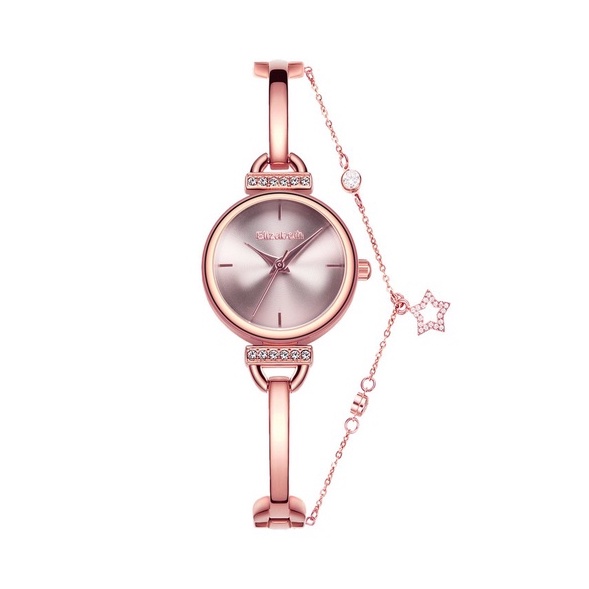 (JT.49) JAM TANGAN WANITA MERK ELIZABETH ORIGINAL