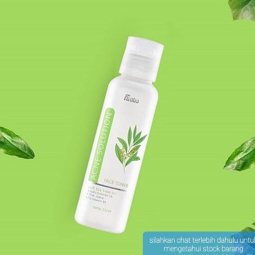 FANBO FACE TONER / TONER WAJAH ACNE SOLUTION UNTUK JERAWAT 110ML