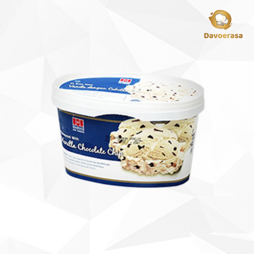 Es Krim Diamond Ice Cream Diamond Vanilla Chocolate Chip 700 ml
