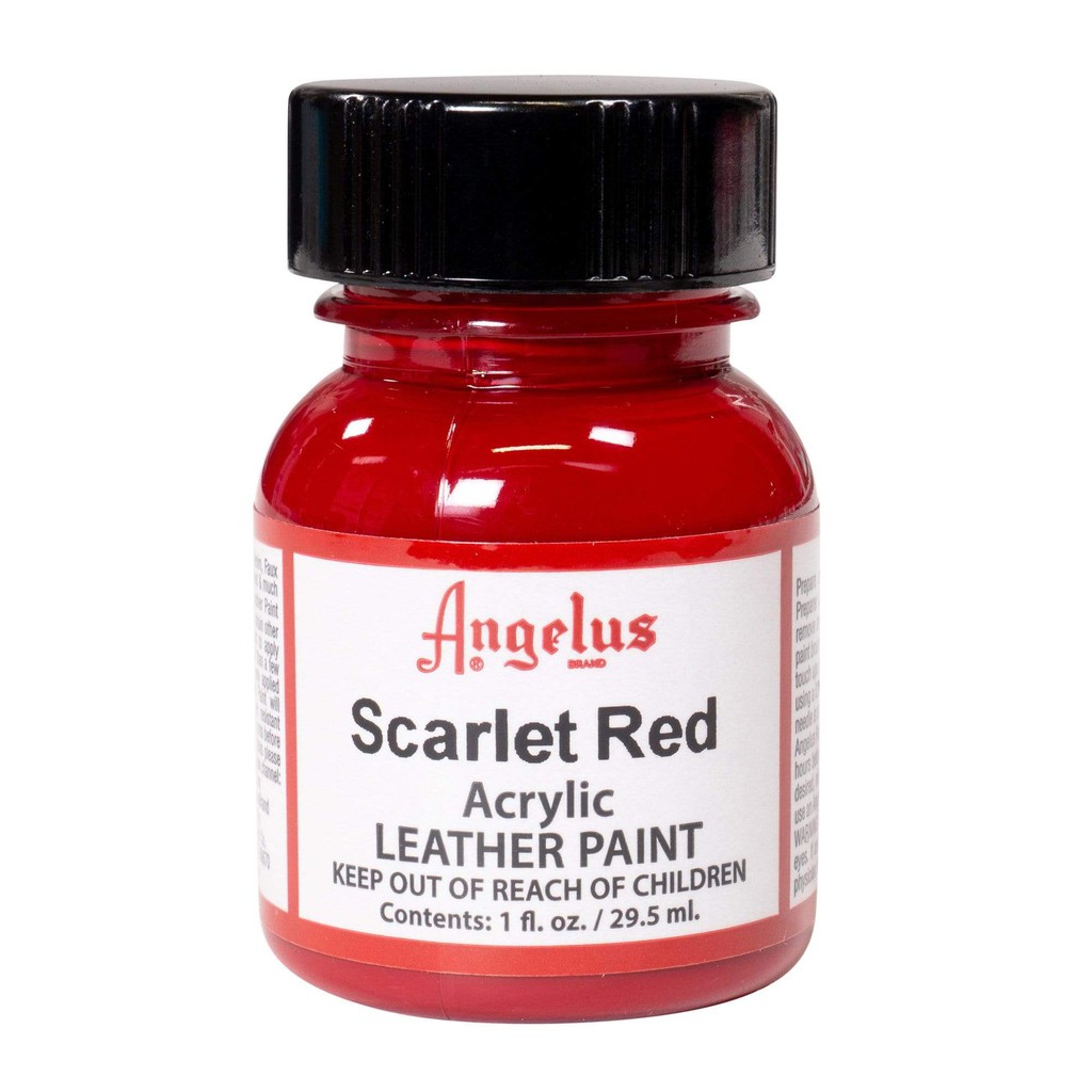 

ANGELUS LEATHER PAINT 1oz/ 29.ml SCARLET RED