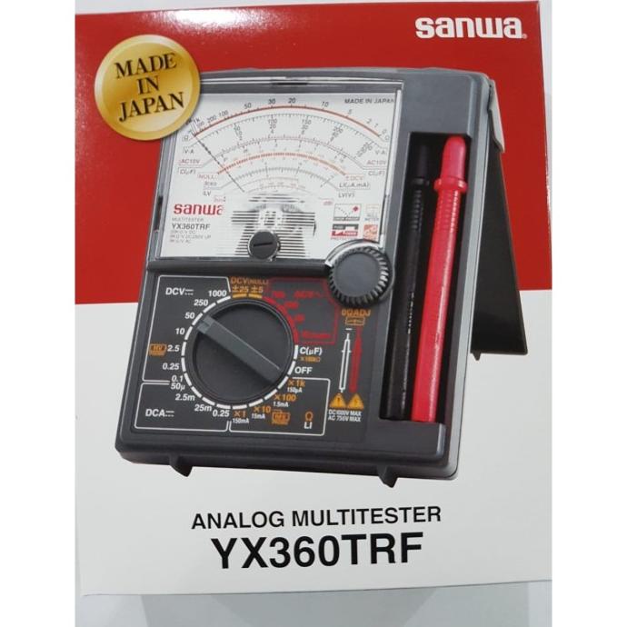 ORIGINAL Multitester / Multimeter Analog Sanwa YX360TRF