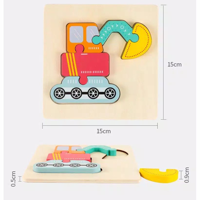 Puzzle Mini Pastel Wooden Puzzle Kayu Puzzle Anak Mainan Kayu Mainan Edukasi Anak Puzzle Balita