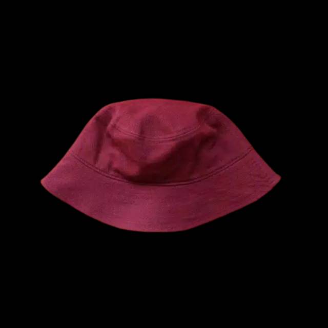 PREMIUM Topi bucket polos putih bahan kualitas disro japan drill unisex