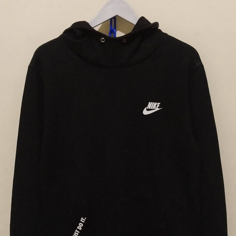 NIKE NOIR/SECOND BRANDED/PRELOVED/CREWNECK SECOND/HOODIE SECOND