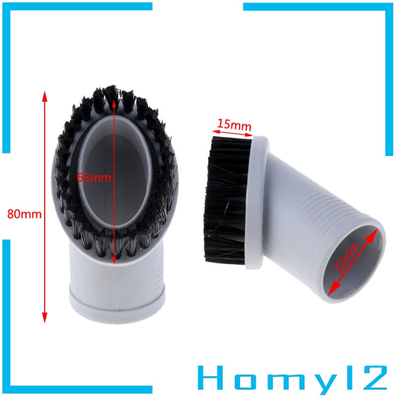 (Homyl2) Kepala Sikat Vacuum Cleaner Pengganti 32mm / 1.25 &quot;