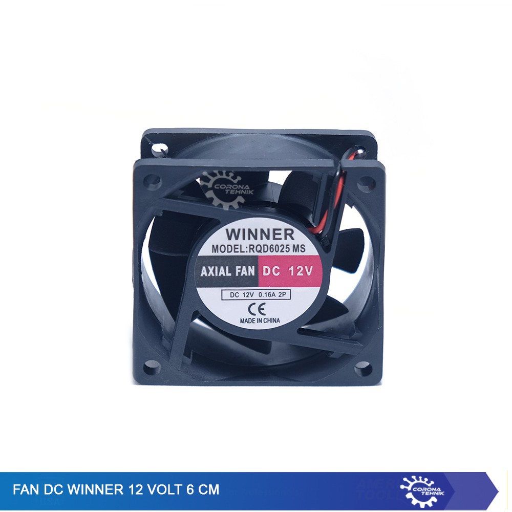 Fan DC 12 Volt 6 cm winner