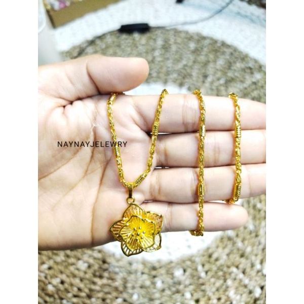 Kalung bambu mawar 60cm (koinmesin)