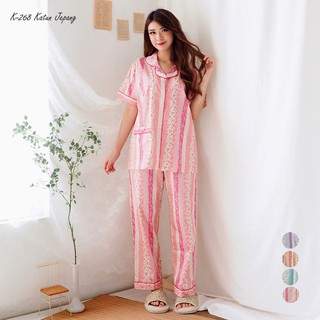  Baju Tidur GREET  Model K 268 PP Kerah Shopee Indonesia