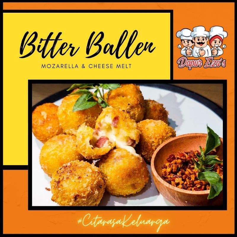 

bitter ballen smooked beef frozen dapur_ezas