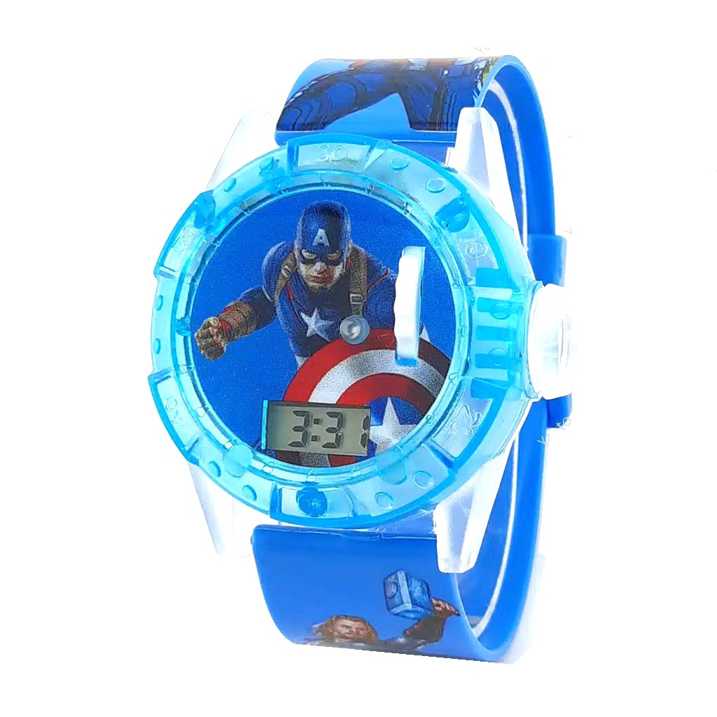 JAM TANGAN AVENGERS ANAK GROSIR TERMURAH