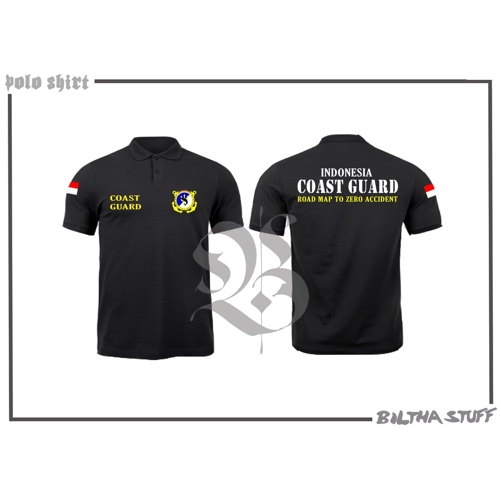 KAOS POLO COAST GUARD / KPLP - INDONESIA