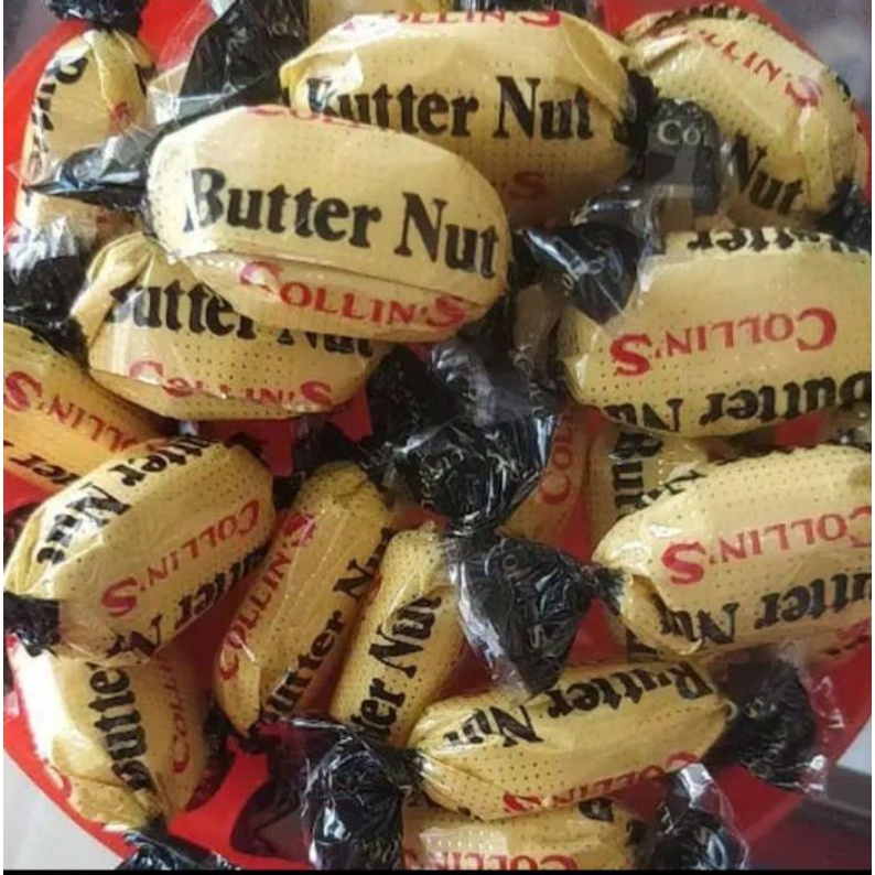 

permen butter nut colins berat 500gr
