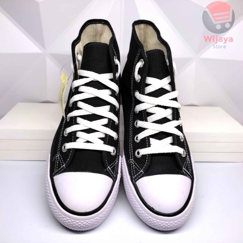 Sepatu Kodachi Original Classic 901 902 Model Kets Sneaker Sekolah Hitam Putih untuk Laki-laki dan Perempuan