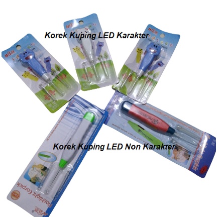 Korek Kuping LED, Pembersih Kuping LED