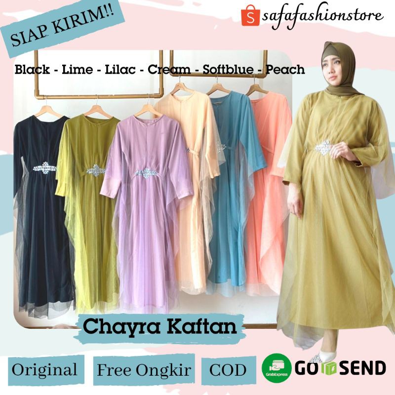 CHAYRA KAFTAN / KAFTAN BUSUI / KAFTAN TULLE / KAFTAN LEBARAN