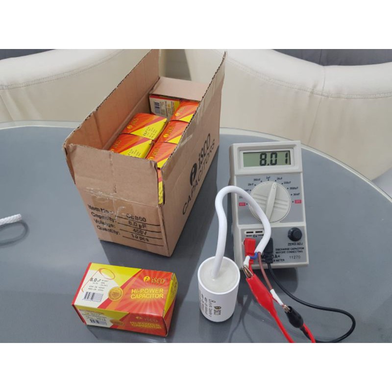 kapasitor Isco bulat 30 mf