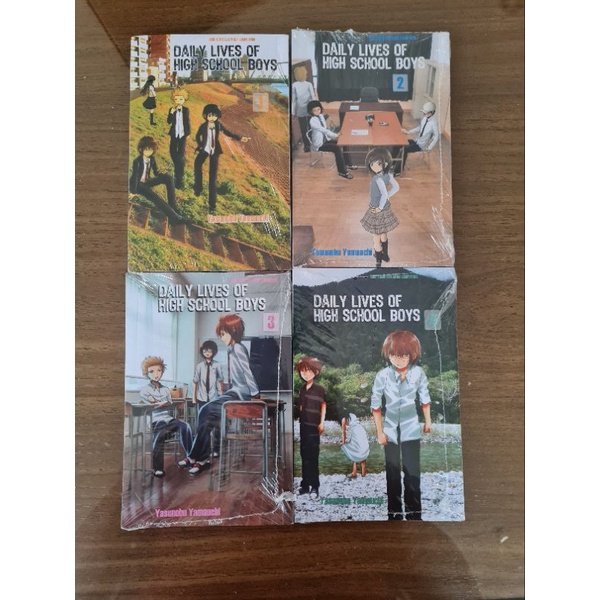 Komik Daily Lives of High School Boys set vol 1-4 segel ori