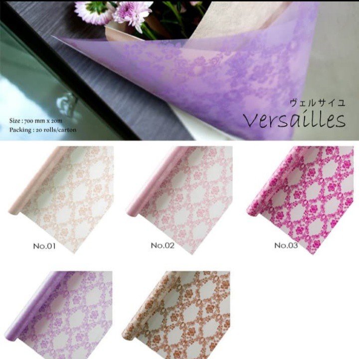 

TOKO ANQA-Flower Wrapping Cellophane Versailles 70 x 50 cm