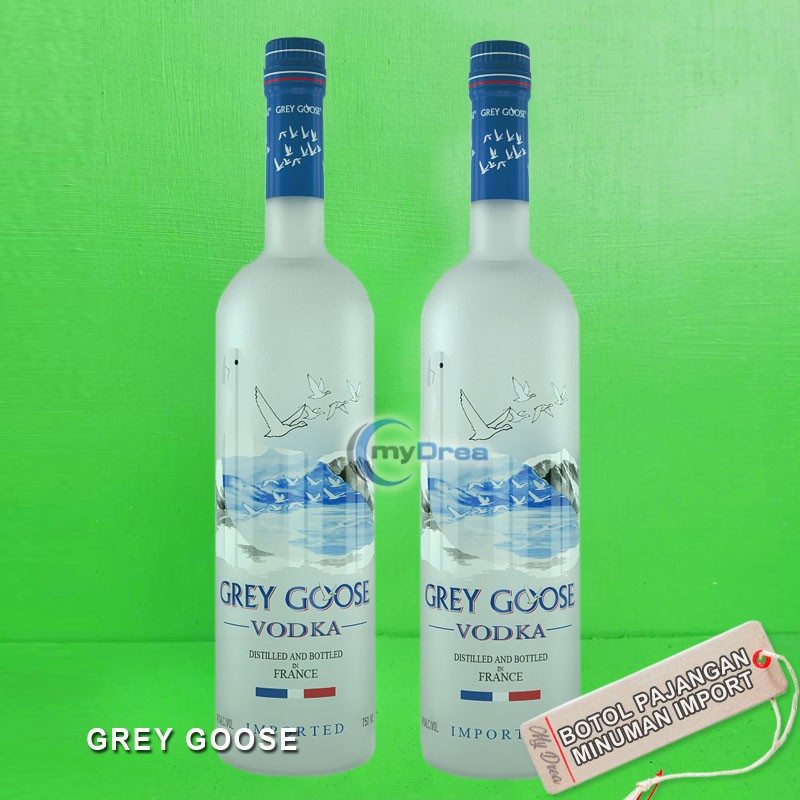 Botol Kosong Pajangan Minuman Grey Goose Vodka