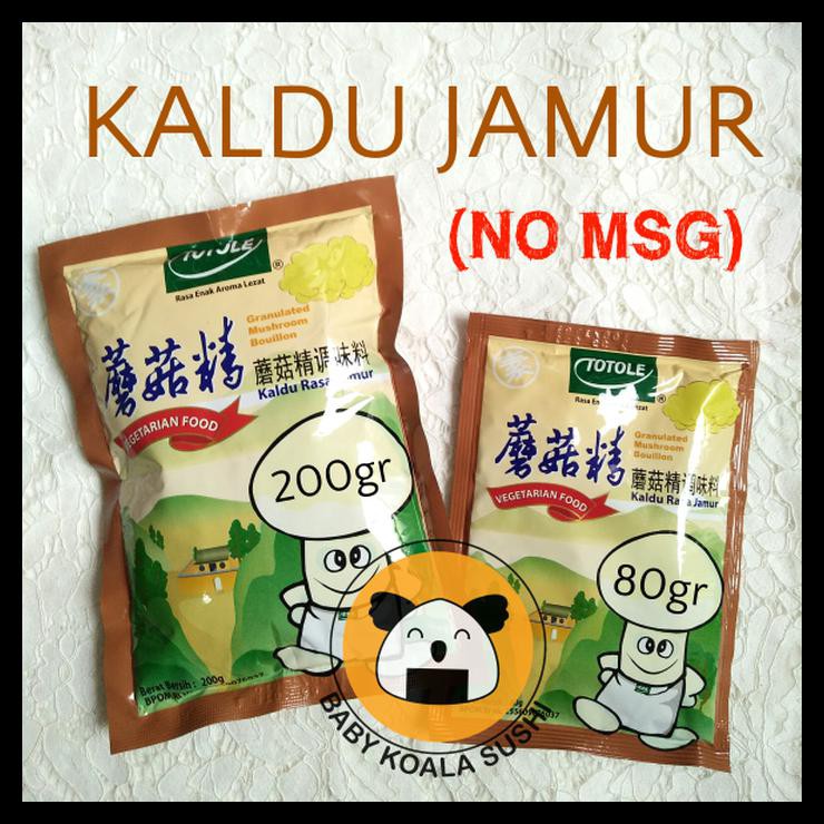 

HOT SALE TOTOLE KALDU JAMUR 200g (No MSG) Kaldu Vegan terjamin