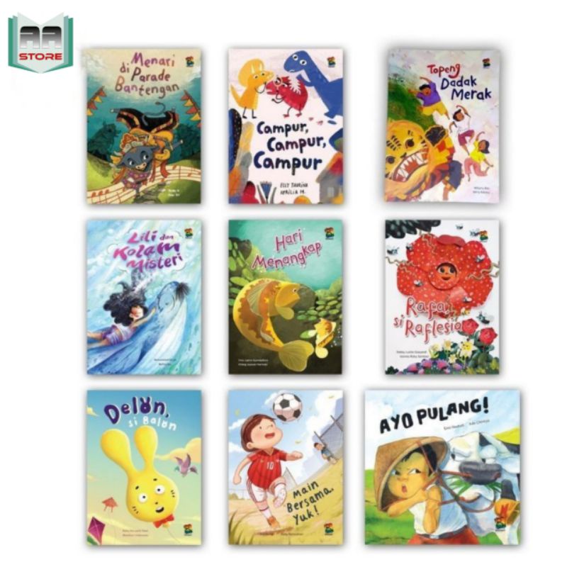 Jual Buku Cerita Anak Bergambar - Seri Room To Read | Shopee Indonesia