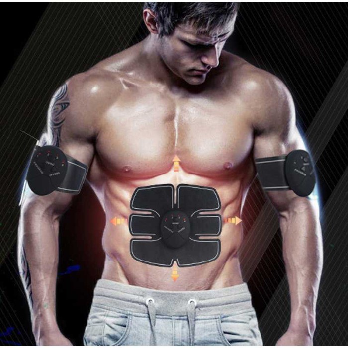 Stimulator Otot Perut Six Pack ABS Terapi EMS Abdominal Muscle