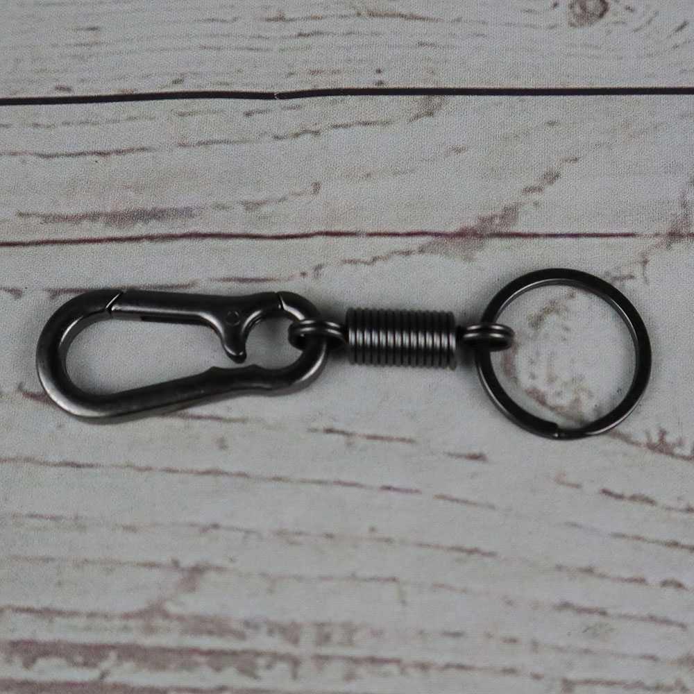 Carabiner Stainless + Pegas Per / Karabiner Alat Pengait Panjat Tebing