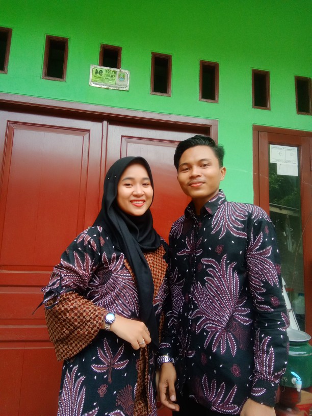Baju Gamis Batik Couple Jazzy Original Wanita Dan Pria Motif Terbaru Harga Murah